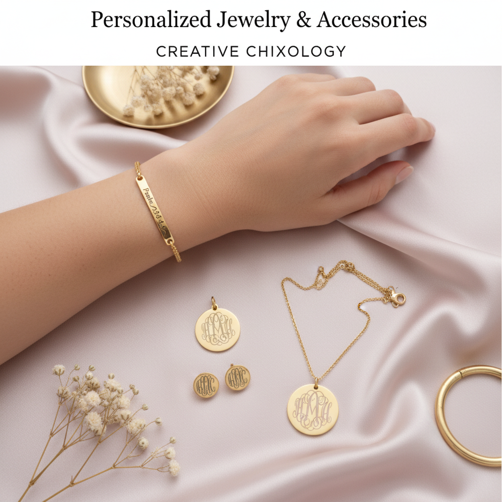Personalized Jewelry & Accessories collection - Creative Chixology