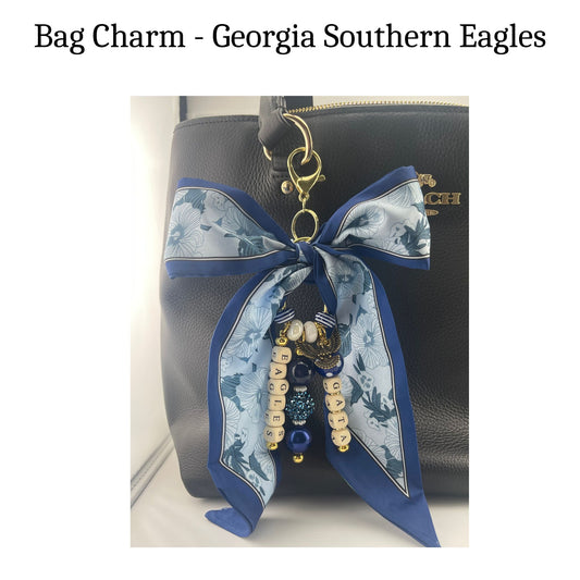 Bag Charm - Georgia Southern Eagles